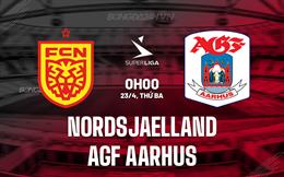 Nhận định Nordsjaelland vs AGF Aarhus 0h00 ngày 23/04 (VĐQG Đan Mạch 2023/24)