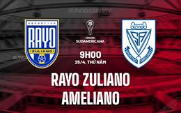 Nhận định Rayo Zuliano vs Ameliano 9h00 ngày 25/4 (Copa Sudamericana 2024)