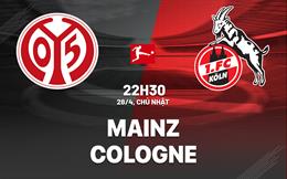 Nhận định bóng đá Mainz vs Cologne 22h30 ngày 28/4 (Bundesliga 2023/24)