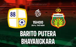 Nhận định Barito Putera vs Bhayangkara 15h00 ngày 25/4 (VĐQG Indonesia 2023/24)