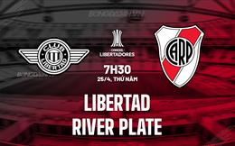 Nhận định Libertad vs River Plate 7h30 ngày 25/4 (Copa Libertadores 2024)