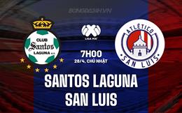 Nhận định Santos Laguna vs San Luis 7h00 ngày 29/4 (VĐQG Mexico 2023/24)