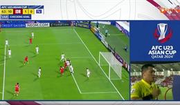 VAR từ chối bàn thắng trong thế việt vị của U23 Indonesia