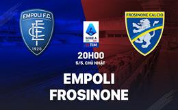 Nhận định bóng đá Empoli vs Frosinone 20h00 ngày 5/5 (Serie A 2023/24)