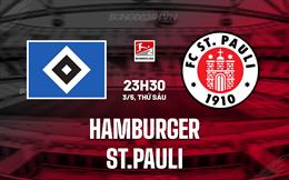 Nhận định Hamburger vs St.Pauli 23h30 ngày 3/5 (Hạng 2 Đức 2023/24)