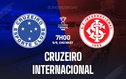 Nhận định - dự đoán Cruzeiro vs Internacional 7h00 ngày 5/5 (VĐQG Brazil 2024)