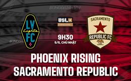 Nhận định Phoenix Rising vs Sacramento Republic 9h30 ngày 5/5 (Hạng Nhất Mỹ 2024)