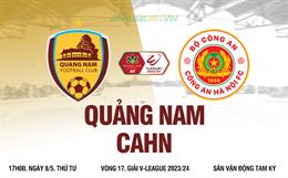 Trực tiếp bóng đá Quảng Nam 0-0 CAHN (H1)