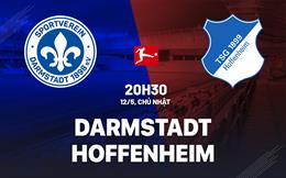 Nhận định bóng đá Darmstadt vs Hoffenheim 20h30 ngày 12/5 (Bundesliga 2023/24)