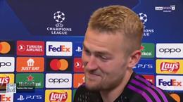 VIDEO: De Ligt: Trợ lý trọng tài đã xin lỗi tôi 