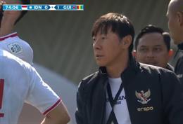 HLV Shin Tae Yong bị truất quyền chỉ đạo trong trận gặp U23 Guine