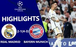 Video Real Madrid vs Bayern Munich: Ngược dòng kinh diển