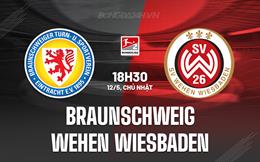 Nhận định Braunschweig vs Wehen Wiesbaden 18h30 ngày 12/5 (Hạng 2 Đức 2023/24)