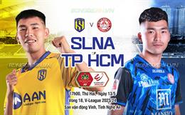 Nhận định SLNA vs CLB TP.HCM (18h00 ngày 13/5): Chờ tài tướng mới