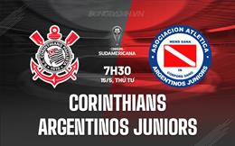 Nhận định Corinthians vs Argentinos Juniors 7h30 ngày 15/5 (Copa Sudamericana 2024)