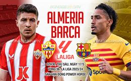 Nhận định Almeria vs Barcelona (02h30 ngày 17/5): Chênh lệch khổng lồ