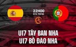 Nhận định U17 Tây Ban Nha vs U17 Bồ Đào Nha 22h00 ngày 21/5 (VCK U17 châu Âu 2024)