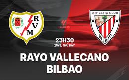 Nhận định bóng đá Vallecano vs Bilbao 23h30 ngày 25/5 (La Liga 2023/24)