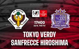 Nhận định Tokyo Verdy vs Sanfrecce Hiroshima 17h00 ngày 22/5 (Cúp Liên đoàn Nhật Bản 2024)