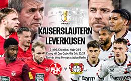 Nhận định Kaiserslautern vs Leverkusen (01h00 ngày 26/5): Chênh lệch đẳng cấp