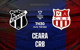 Nhận định bóng đá Ceara vs CRB 7h30 ngày 24/5 (Cúp QG Brazil 2024)