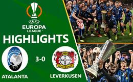 Video cúp C2 Atalanta vs Leverkusen: Cắt chuỗi bất bại