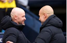 Pep Guardiola bảo vệ Erik ten Hag trước nguy cơ bị sa thải