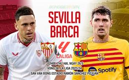 Nhận định Sevilla vs Barcelona (02h00 ngày 27/5): Lời tạm biệt Xavi?