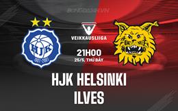 Nhận định HJK Helsinki vs Ilves 21h00 ngày 25/5 (VĐQG Phần Lan 2024)