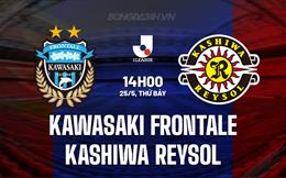 Nhận định Kawasaki Frontale vs Kashiwa Reysol 14h00 ngày 25/5 (VĐQG Nhật Bản 2024)