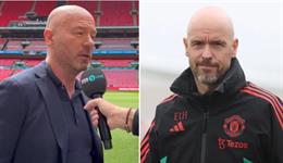Vì Erik ten Hag, Alan Shearer chỉ trích MU