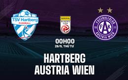 Nhận định bóng đá Hartberg vs Austria Wien 0h00 ngày 29/5 (VĐQG Áo 2023/24)