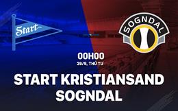 Nhận định Start Kristiansand vs Sogndal 0h00 ngày 29/5 (Hạng 2 Na Uy 2024)