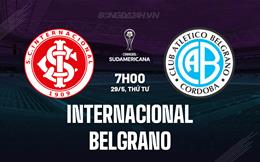 Nhận định Internacional vs Belgrano 7h00 ngày 29/5 (Copa Sudamericana 2024)