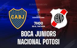 Nhận định Boca Juniors vs Nacional Potosi 7h00 ngày 30/5 (Copa Sudamericana 2024)