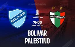 Nhận định Bolivar vs Palestino 7h00 ngày 29/5 (Copa Libertadores 2024)