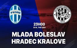 Nhận định Mlada Boleslav vs Hradec Kralove 23h00 ngày 31/5 (VĐQG Séc 2023/24)