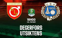 Nhận định bóng đá Degerfors vs Utsiktens 18h00 ngày 1/6 (Hạng 2 Thụy Điển 2024)