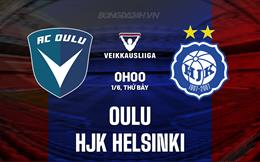 Nhận định AC Oulu vs HJK Helsinki 0h00 ngày 1/6 (VĐQG Phần Lan 2024)