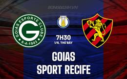 Nhận định Goias vs Sport Recife 7h30 ngày 1/6 (Hạng 2 Brazil 2024)