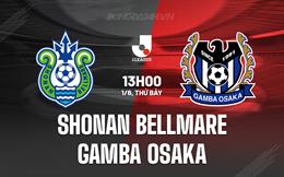 Nhận định Shonan Bellmare vs Gamba Osaka 13h00 ngày 1/6 (VĐQG Nhật Bản 2024)