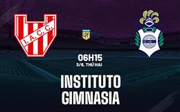 Nhận định bóng đá Instituto vs Gimnasia 6h15 ngày 3/6 (VĐQG Argentina 2024)