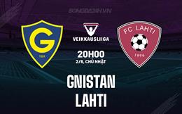 Nhận định Gnistan vs Lahti 20h00 ngày 2/6 (VĐQG Phần Lan 2024)