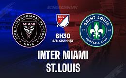 Nhận định Inter Miami vs St.Louis 6h30 ngày 2/6 (Nhà nghề Mỹ 2024)