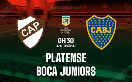 Nhận định Platense vs Boca Juniors 0h30 ngày 3/6 (VĐQG Argentina 2024)