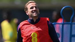 Harry Kane trở lại tập luyện cùng đội tuyển Anh