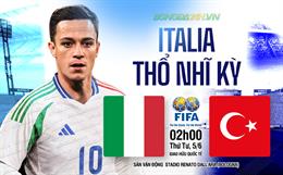 Nhận định Italia vs Thổ Nhĩ Kỳ (02h00 ngày 5/6): Đương kim vô địch Euro xuất trận