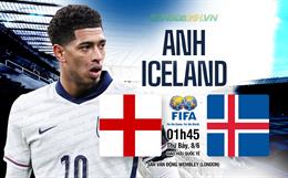 Nhận định Anh vs Iceland (01h45 ngày 8/6): Màn tập dượt cuối cùng