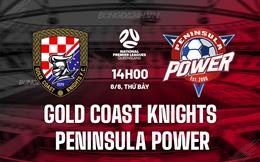 Nhận định Gold Coast Knights vs Peninsula Power 14h00 ngày 8/6 (VĐ bang Queensland 2024)