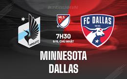 Nhận định bóng đá Minnesota vs Dallas 7h30 ngày 9/6 (Nhà nghề Mỹ 2024)